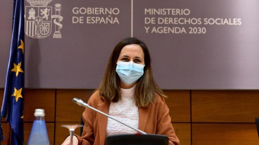 La ministra de Derechos sociales y Agenda 2030, Ione Belarra