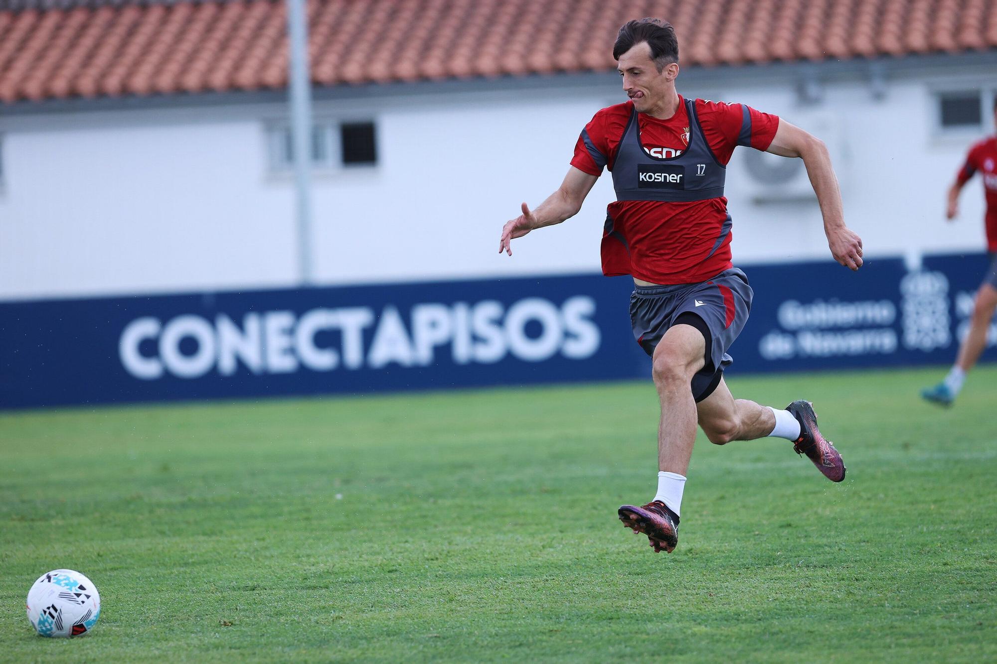 Entrenamiento de Osasuna (24/07/2025)