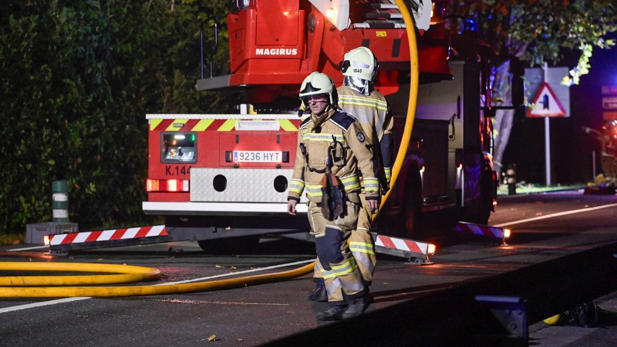 Detenida una mujer en Ordizia tras dar fuego a un tendedero y causar un incendio en el edificio
