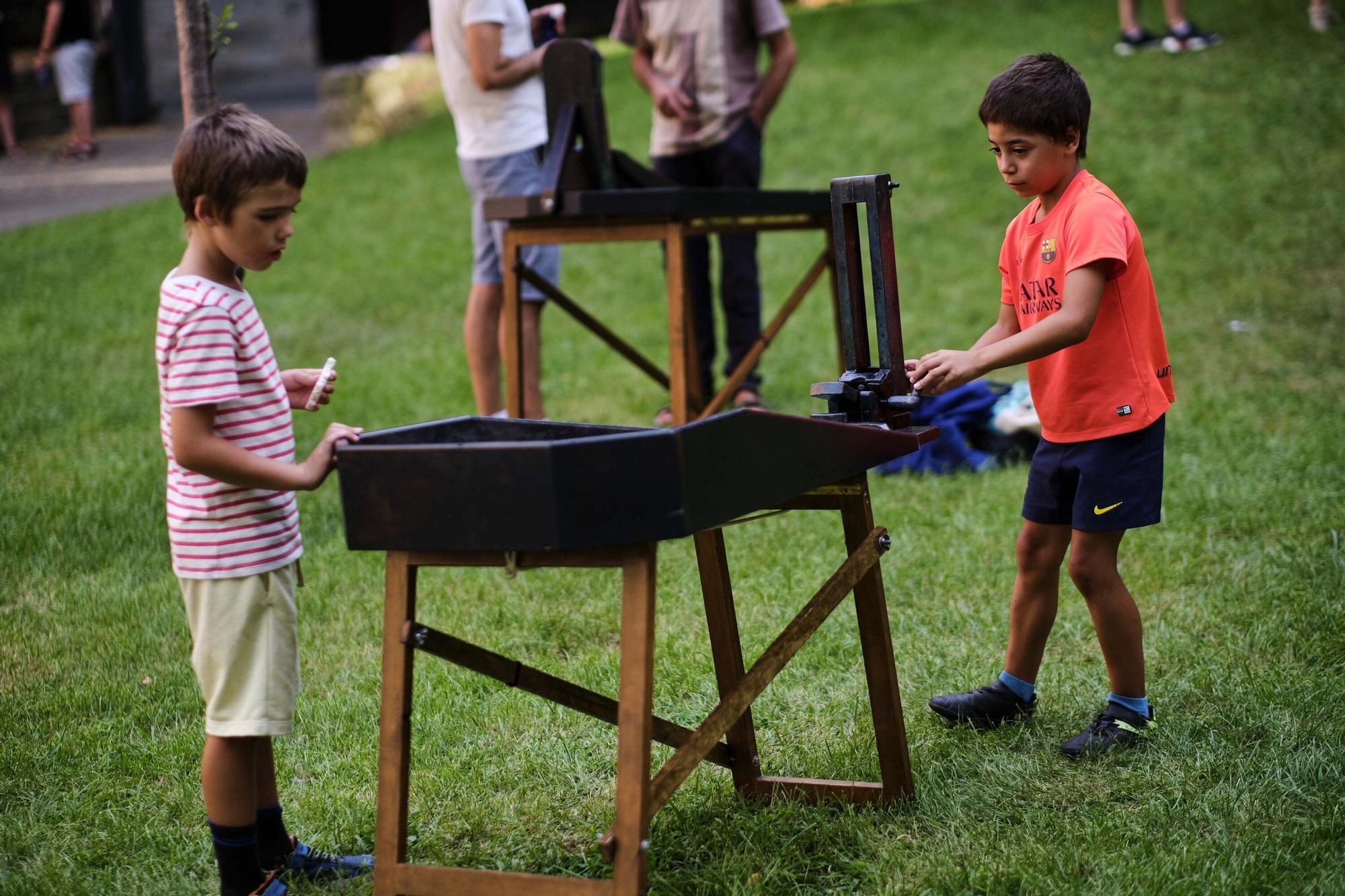 Fotos de los juegos infantiles del Palacio de Ezpeleta