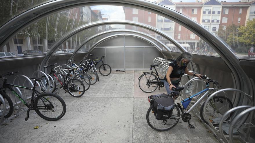 El Ayuntamiento de Pamplona ha instalado 372 nuevas plazas de aparcabicis
