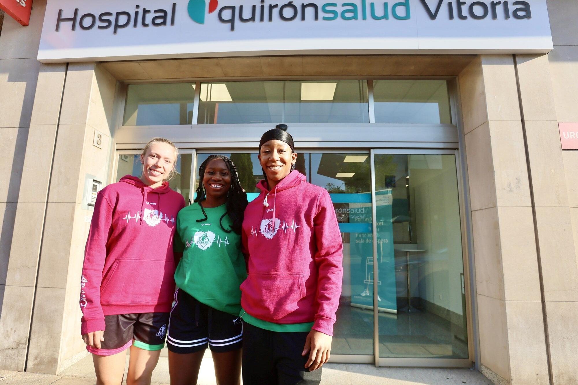En imágenes: Reconocimientos médicos de la plantilla de Kutxabank Araski