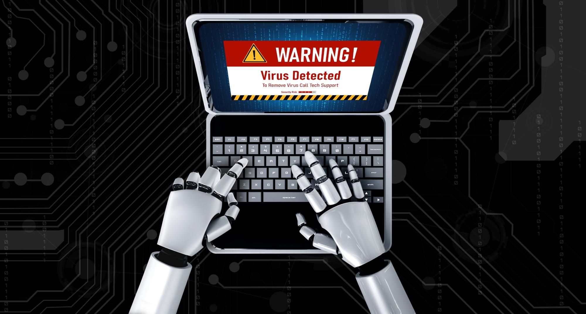 Los estafadores pueden introducir virus en el ordenador para robar datos.