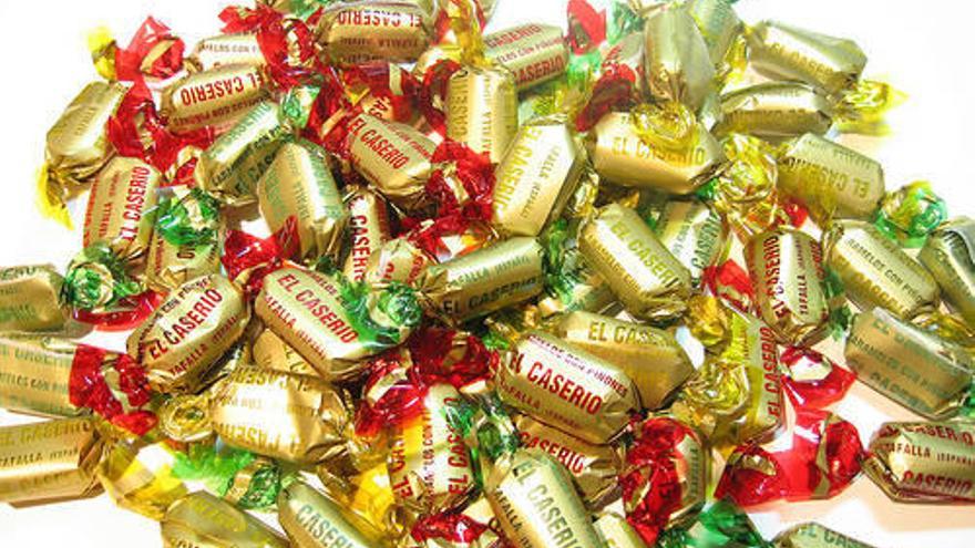 Caramelos de la empresa El Caserío de Tafalla.