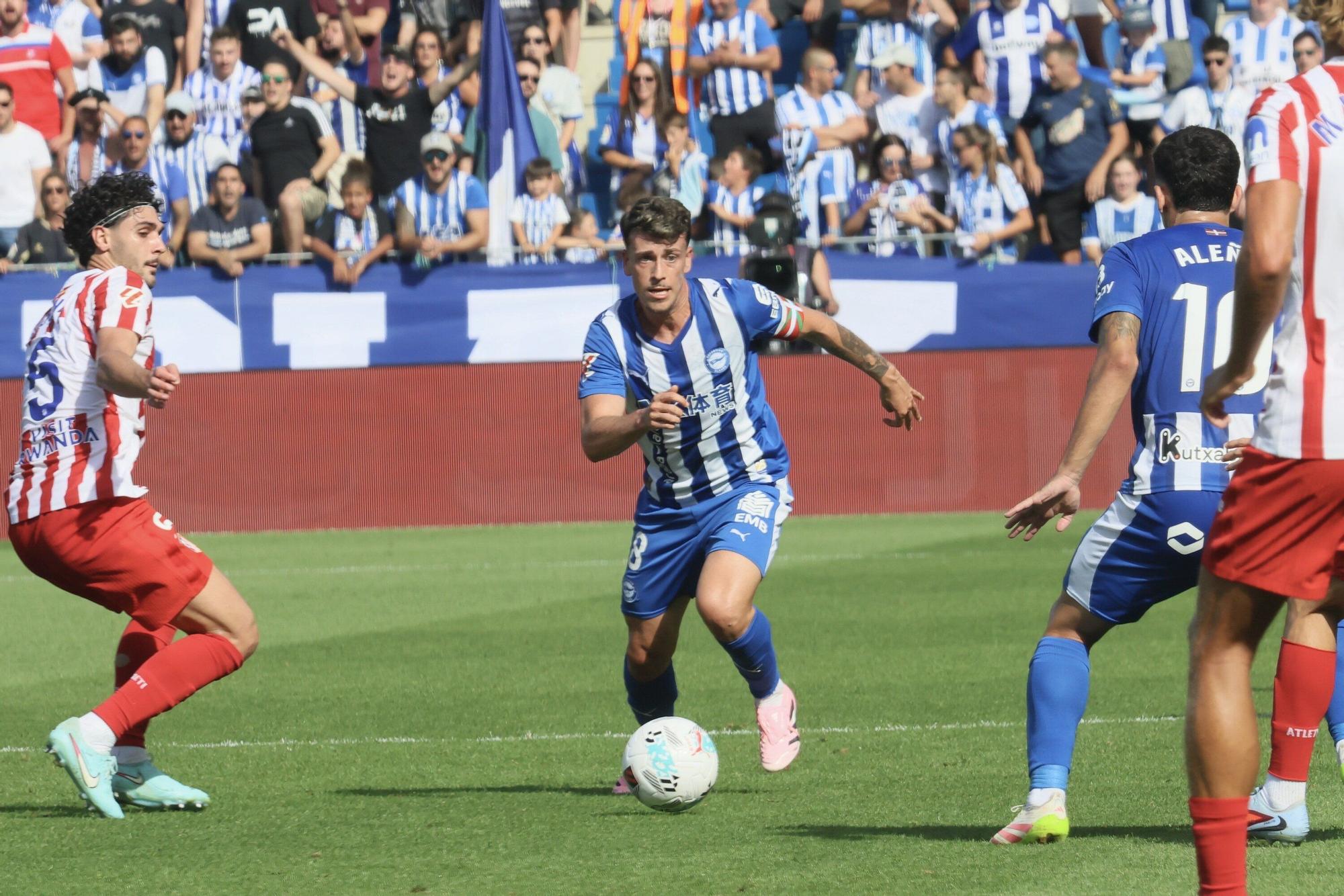 En imágenes: Un punto de oro para el Alavés tras empatar con el Atlético