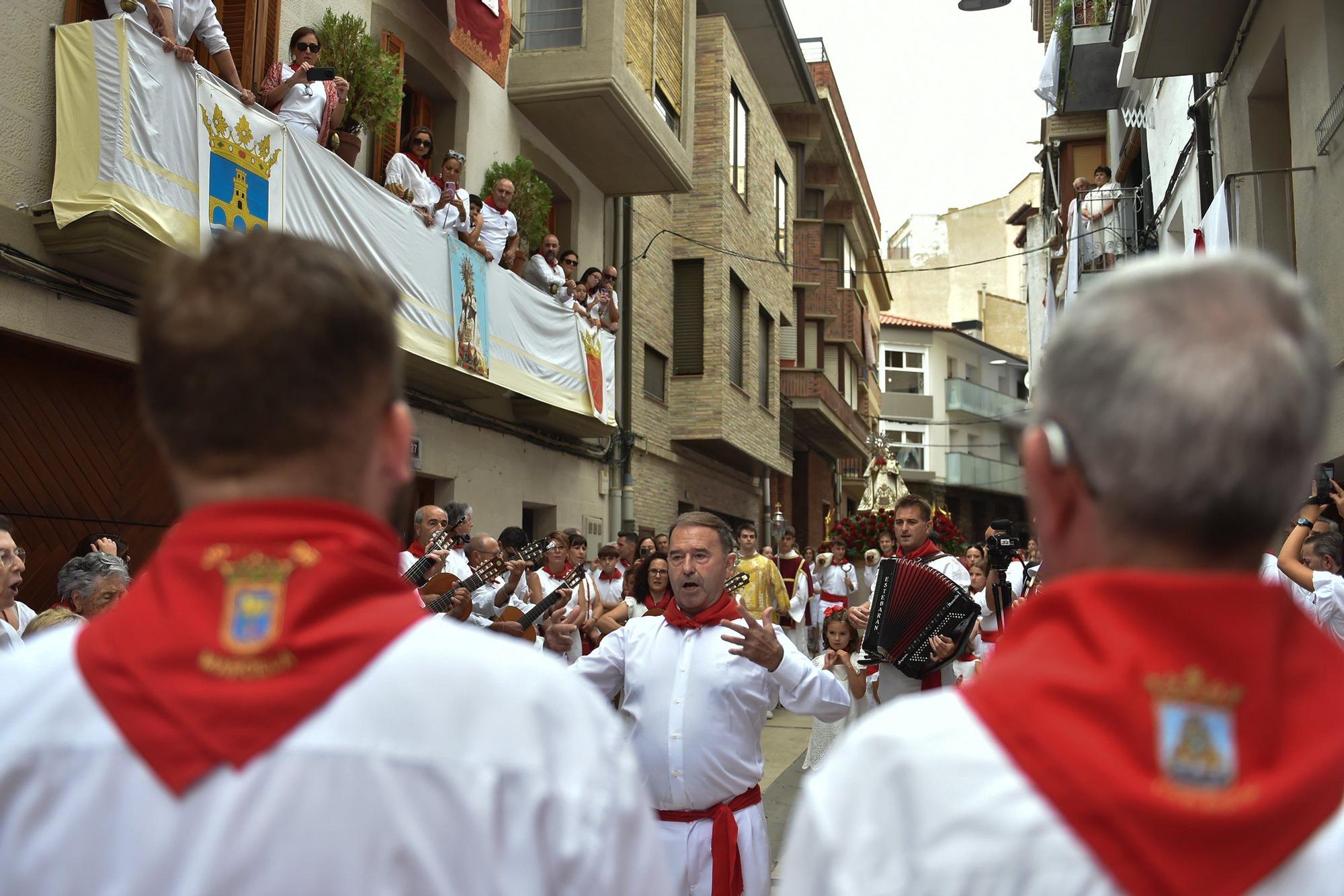 Fotos de la procesión en fiestas de Peralta
