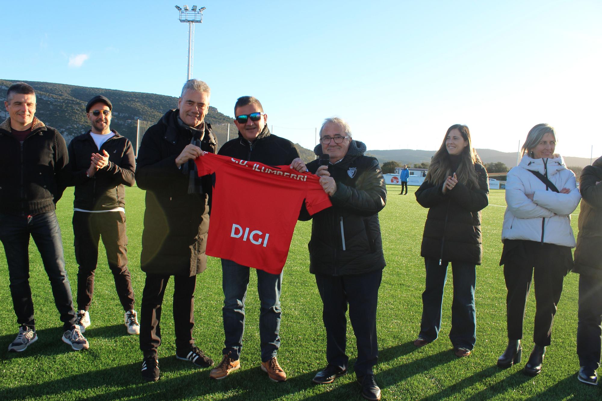 Inauguración del nuevo campo del Lardín