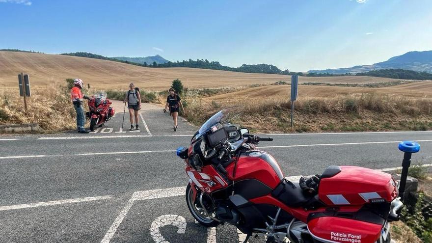 Policía Foral refuerza la vigilancia en el Camino de Santiago en Navarra hasta octubre ante el aumento de peregrinos
