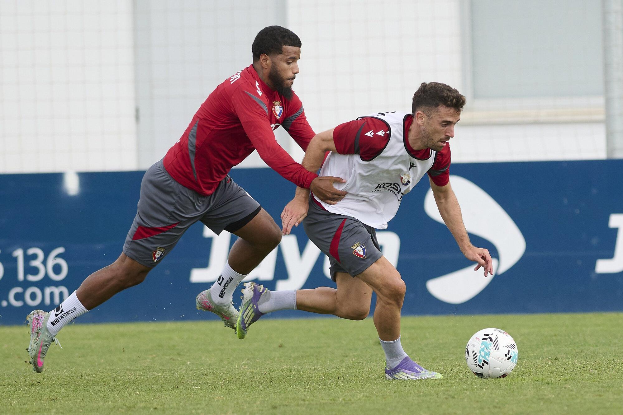 Fotos del entrenamiento de tarde de Osasuna (23/07/2025)