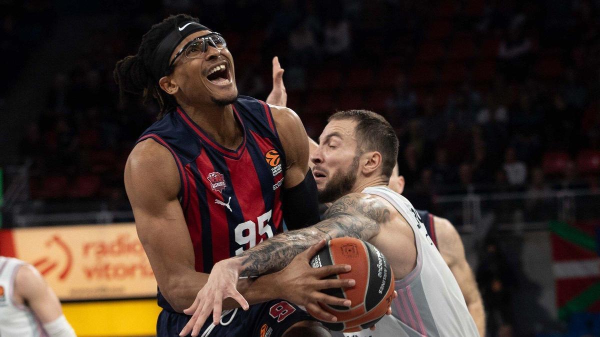 En imágenes: Así ha sido la exhibición del Baskonia ante el Asvel