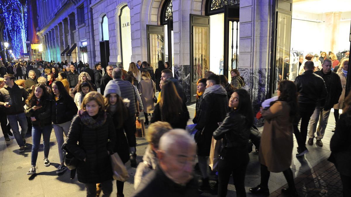 La Gran Vía de Bilbao es la única calle comercial de Euskadi que aparece en el ránking,