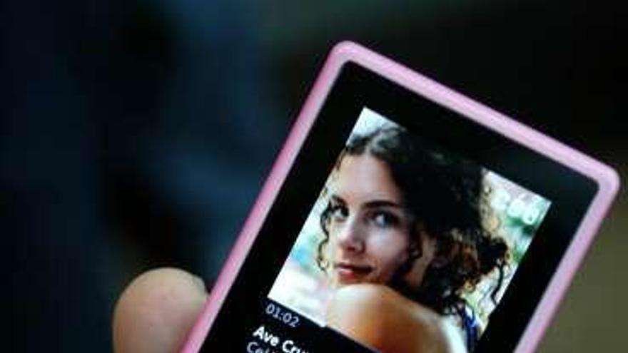El reproductor Zune de Microsoft.