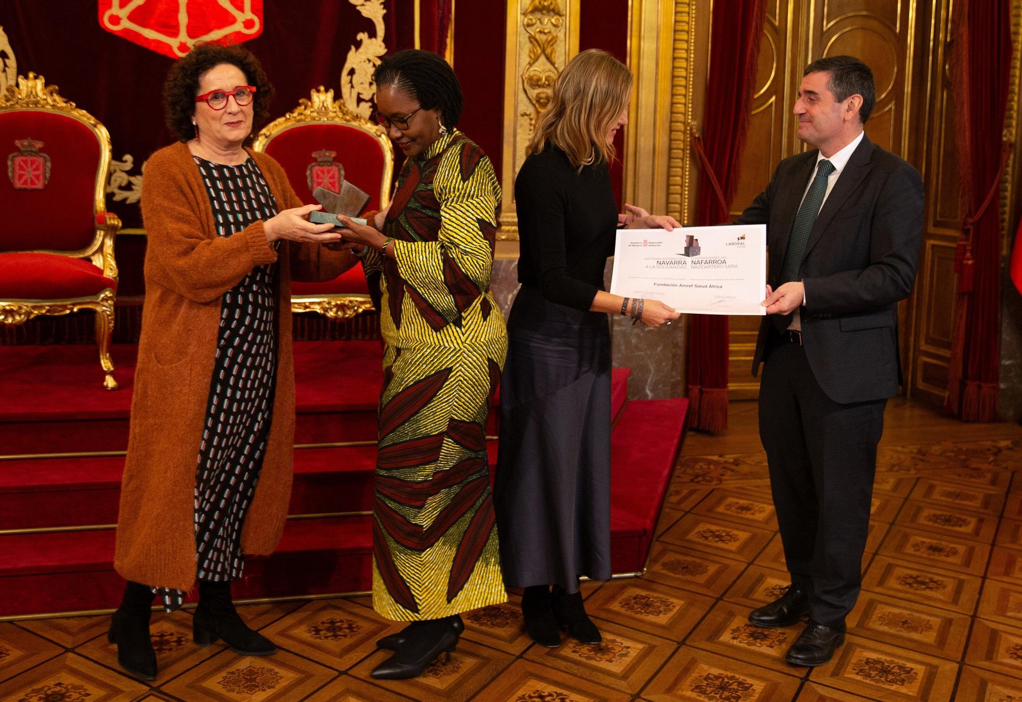 XXII Premio Internacional Navarra a la Solidaridad a la Fundación Amref Salud África