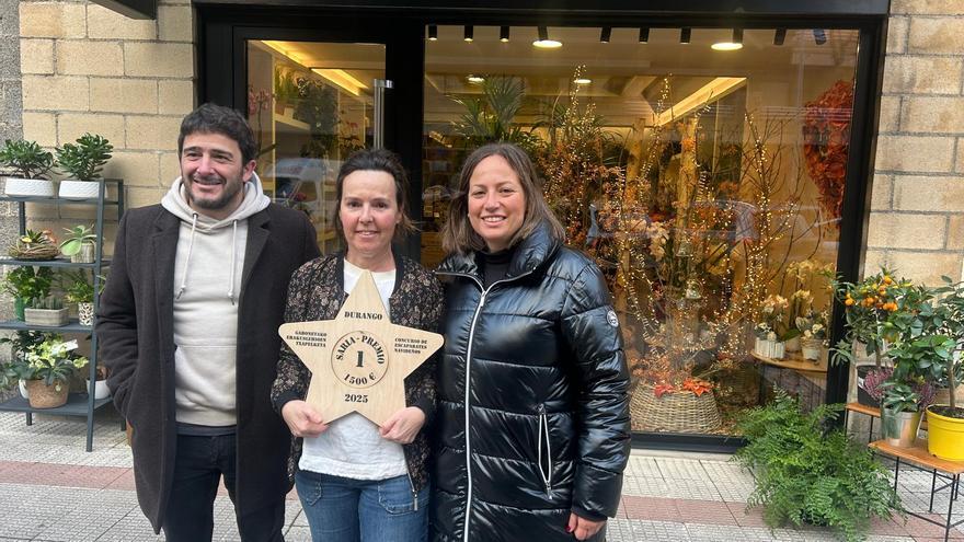 La Floristería Bekoa se impone en el Concurso de Escaparates de Durango