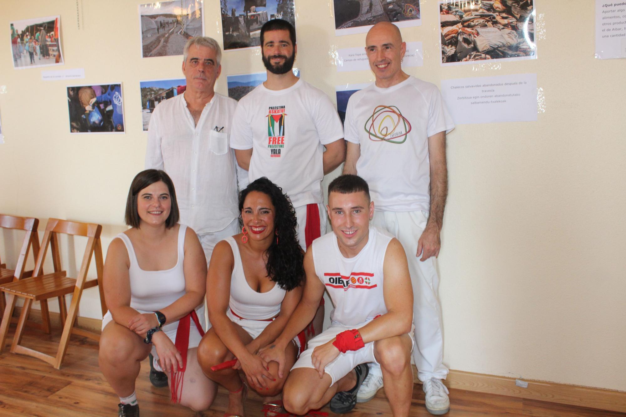 Fotos del inicio de las fiestas de Aibar