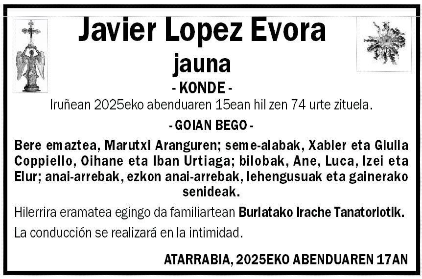 Javier Lopez Evora