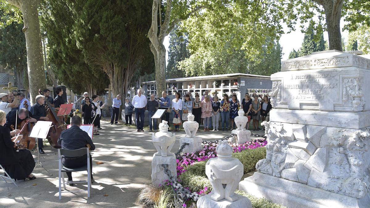 Imagen del homenaje del año pasado.