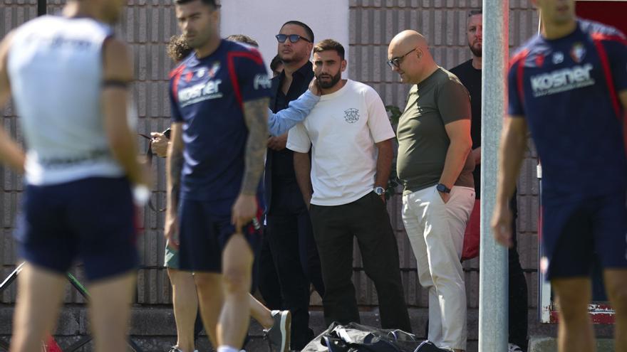 Romain del Castillo, nuevo fichaje de Osasuna, en Tajonar