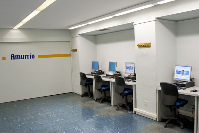 Sala de navegación del KZgune de Amurrio