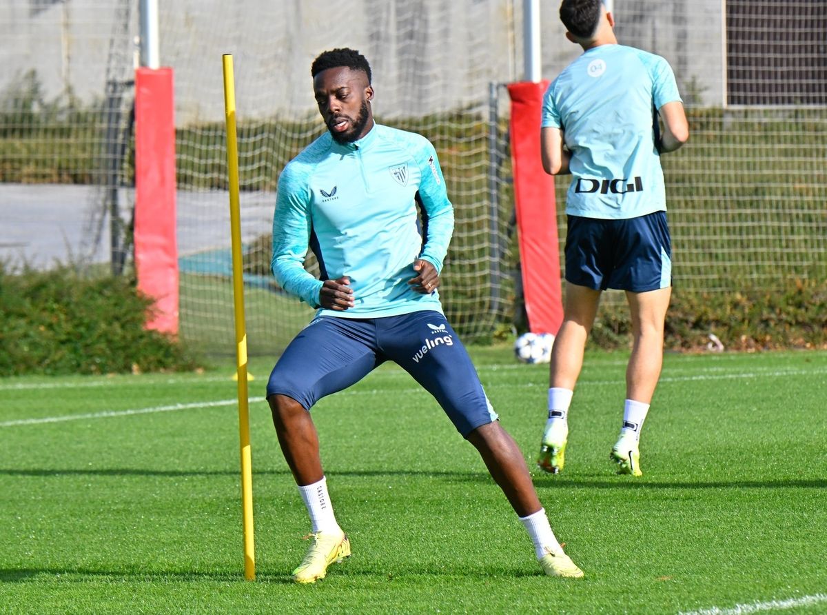 Entrenamiento del Athletic en Lezama