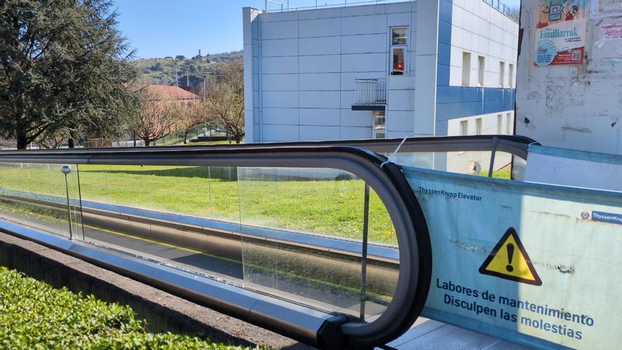 Barakaldoko Udalak ekintza bandaliko bat salatu du Andikollanoko arrapala mekanikoan