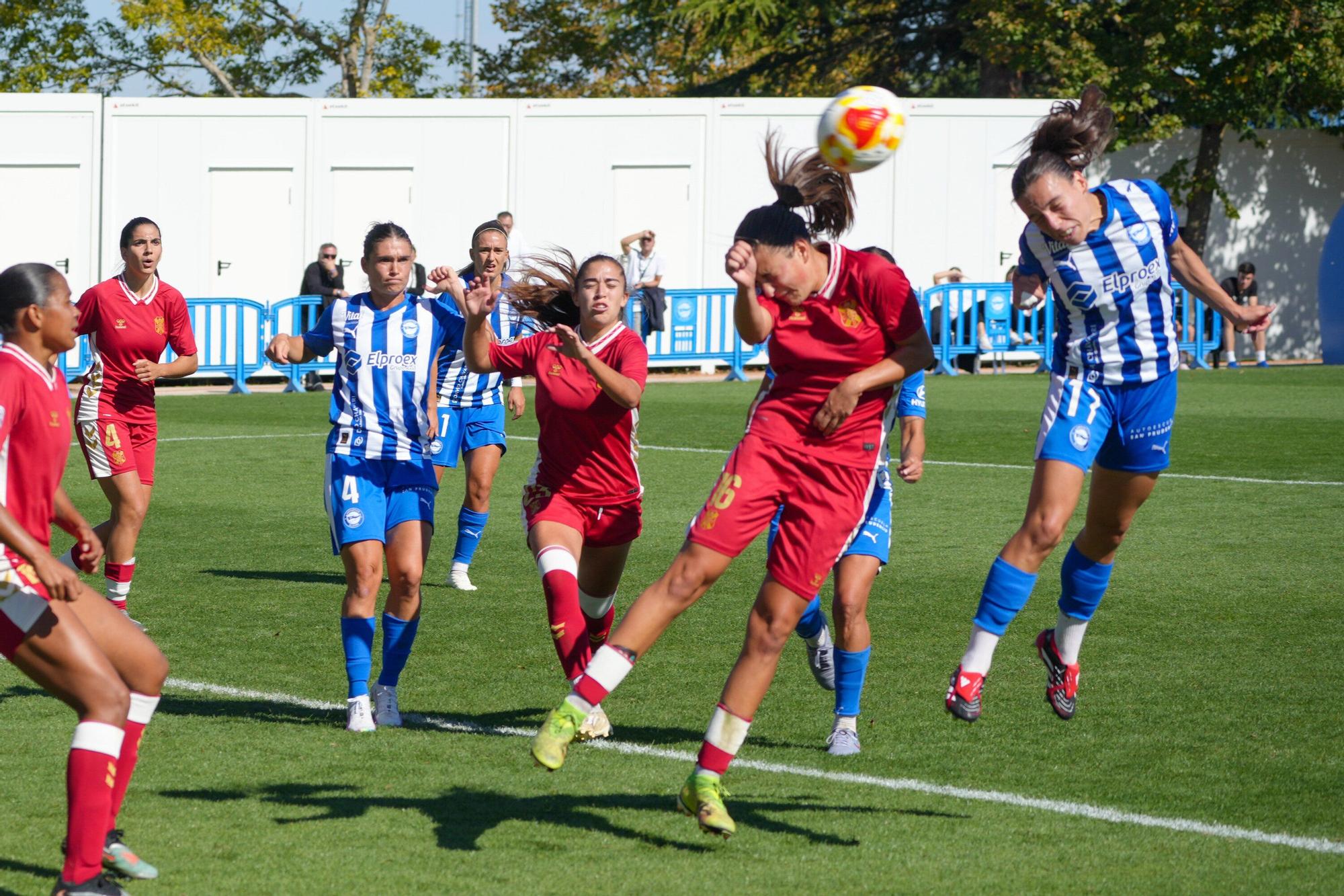 En imágenes: Las Gloriosas consiguen los tres puntos frente al Tenerife Sur B