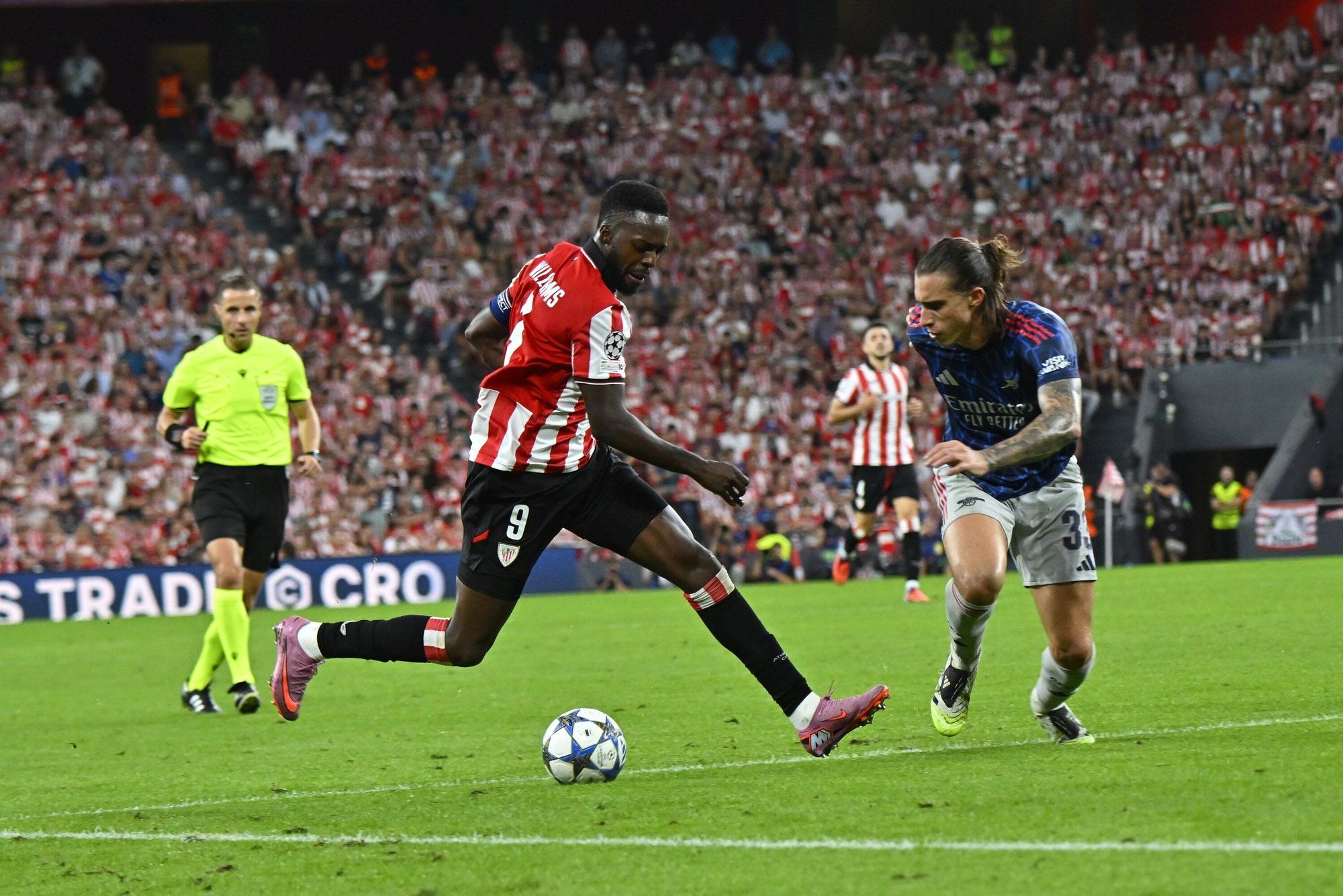 El Athletic-Arsenal, en imágenes