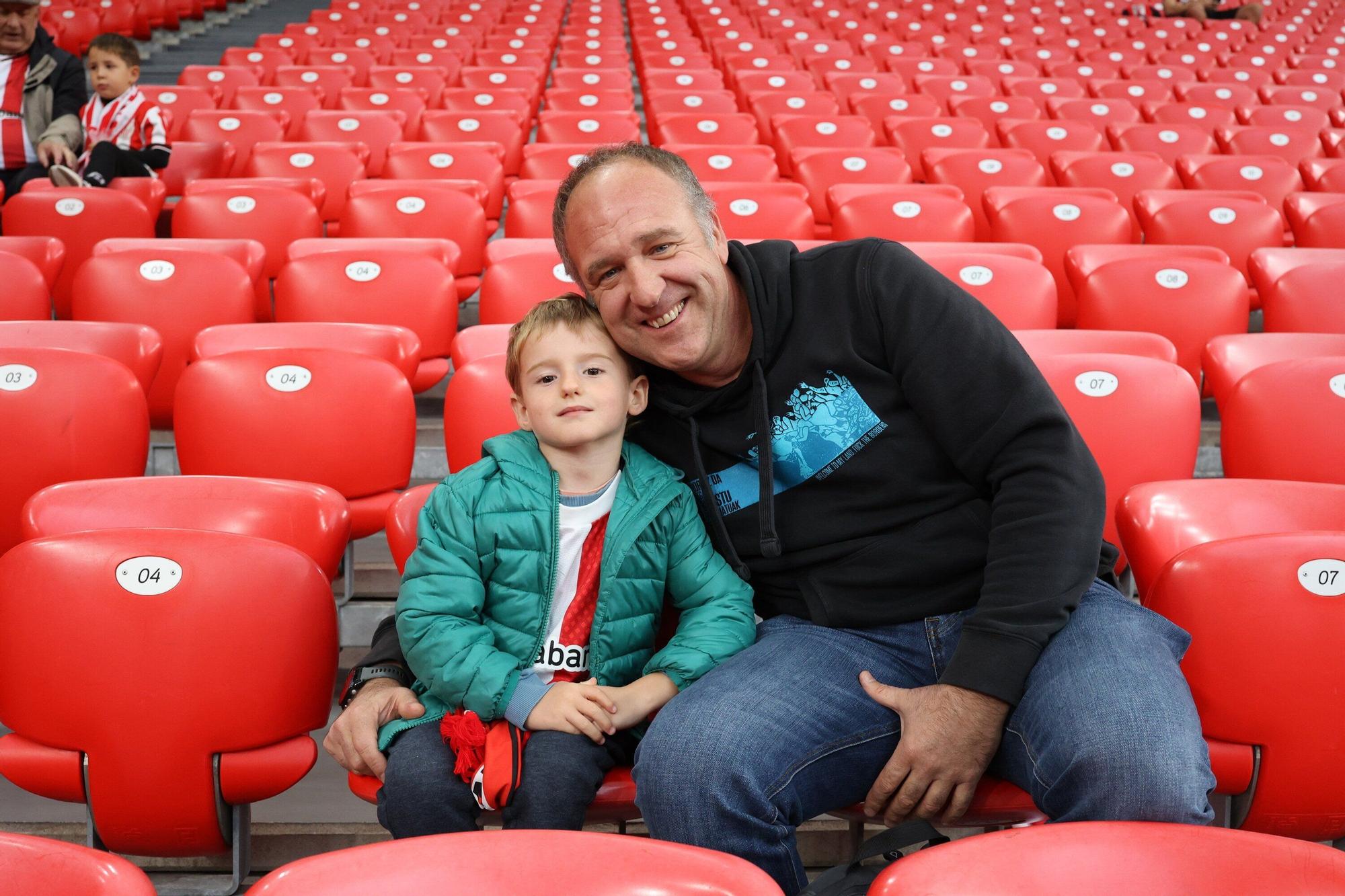 En imágenes: búscate en nuestra galería de la grada del Athletic-Getafe