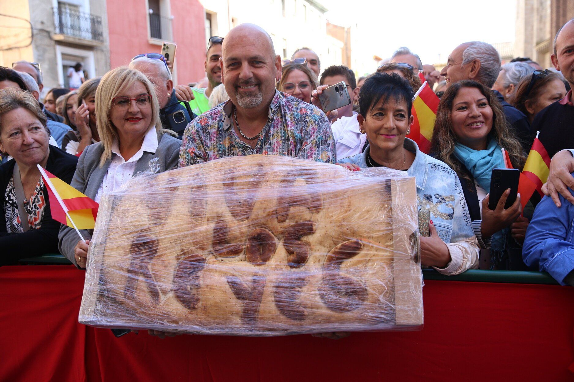 Fotos de la visita de los Reyes a Olite