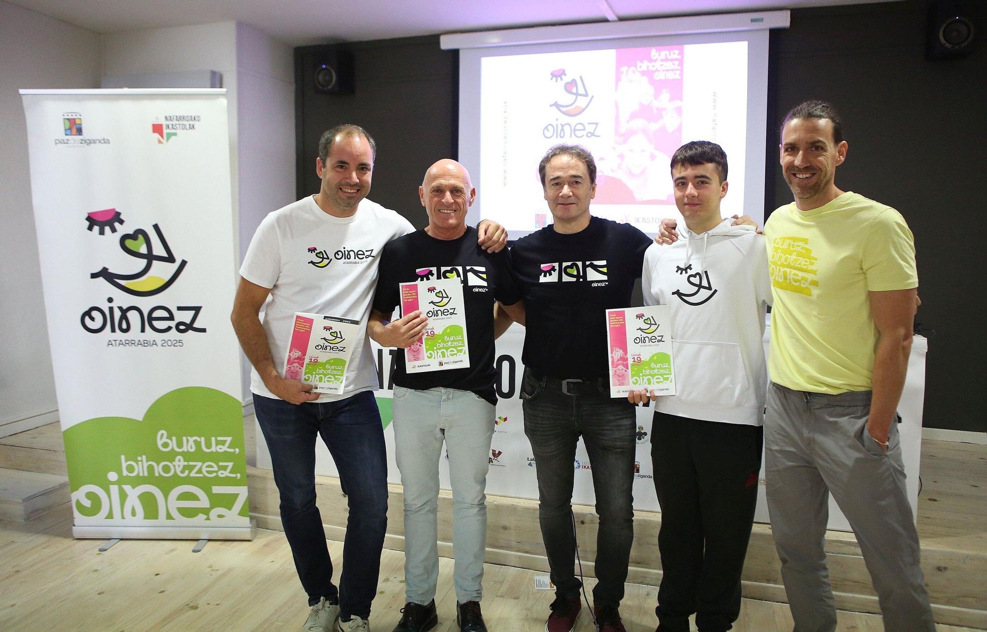 Presentación del Nafarroa Oinez 2025 en Villava-Atarrabia