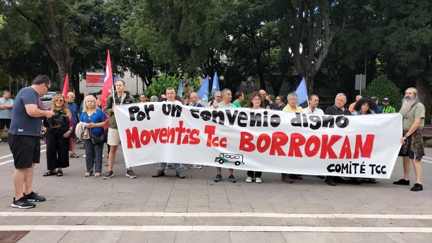 Villavesas | El Comité de empresa de TCC Moventis reivindica un &quot;convenio justo&quot; y dice que &quot;el conflicto sigue vivo&quot;