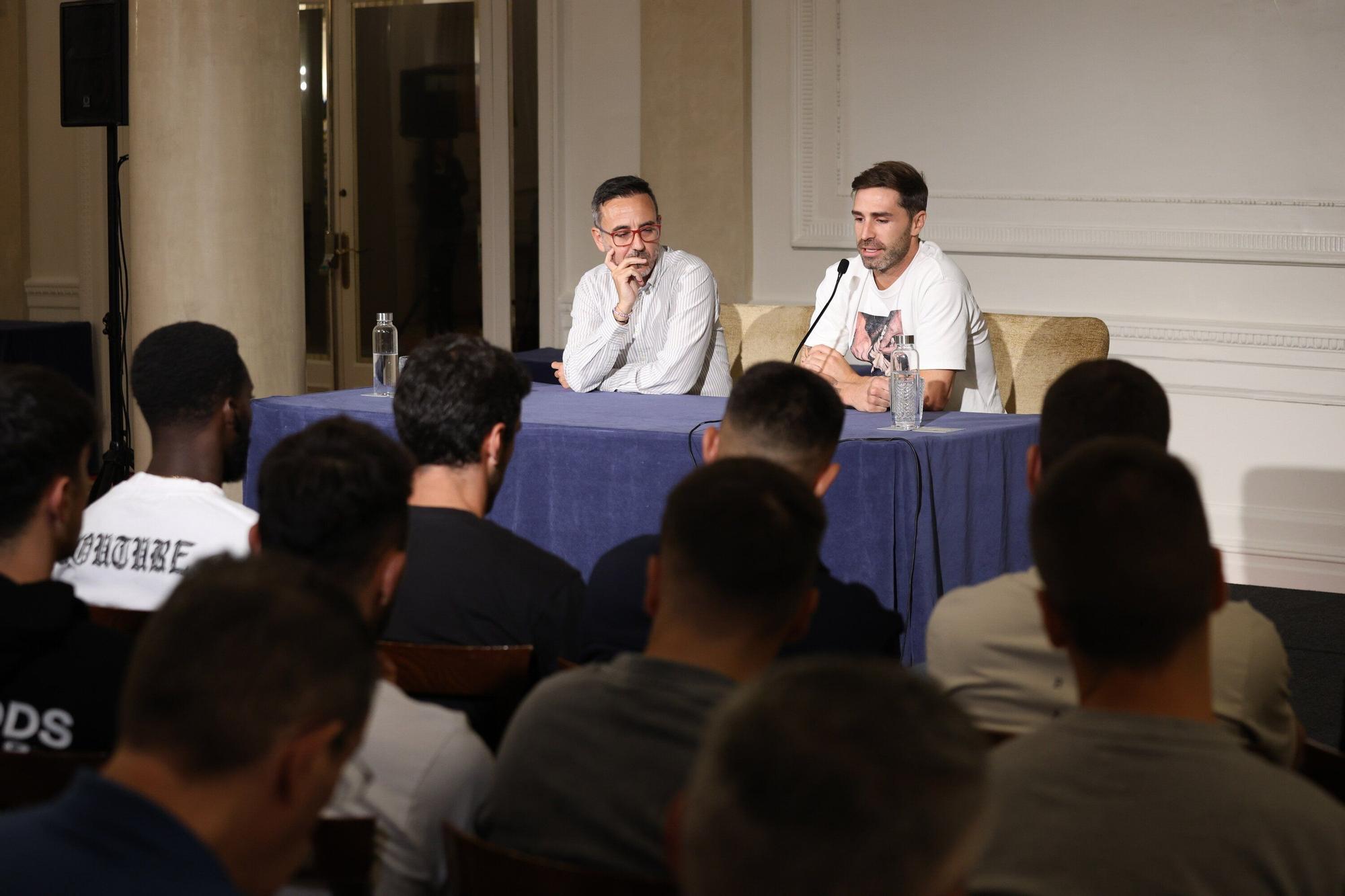 En imágenes: rueda de prensa de Yeray