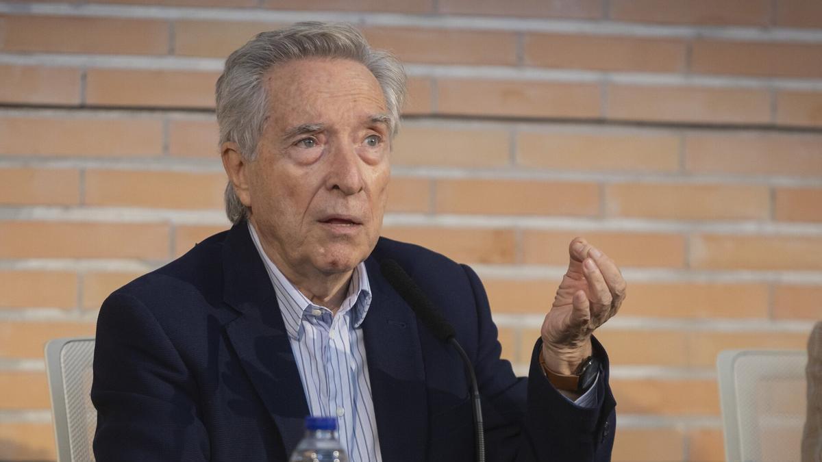 Iñaki Gabilondo, este martes en Málaga.