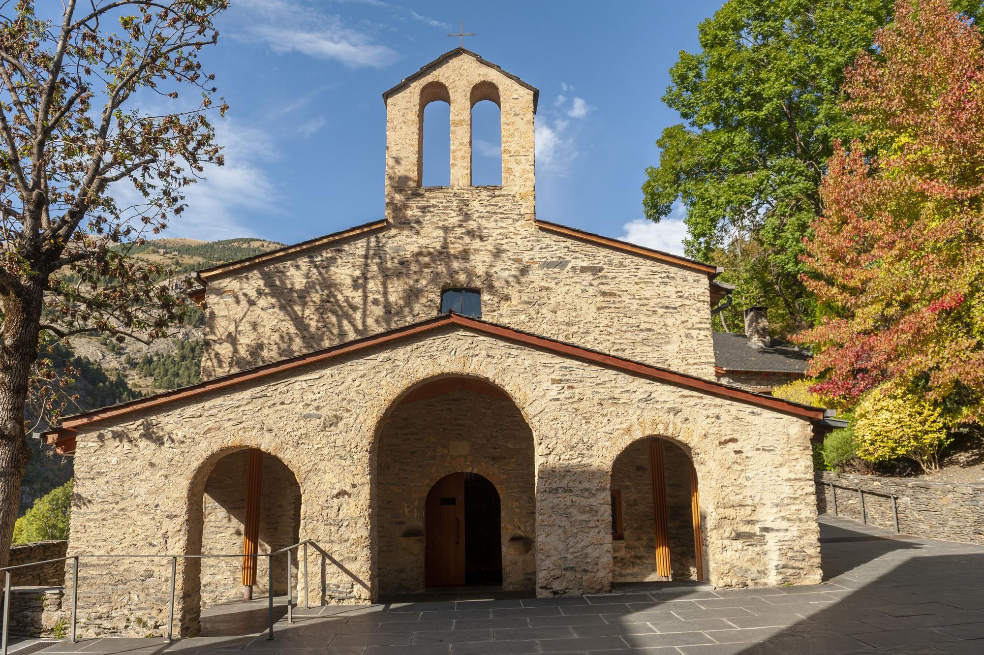 El santuario de Meritxell.