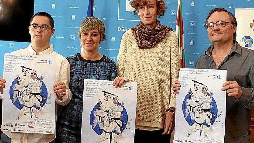 Donostia, sede del Campeonato de artes marciales adaptadas.