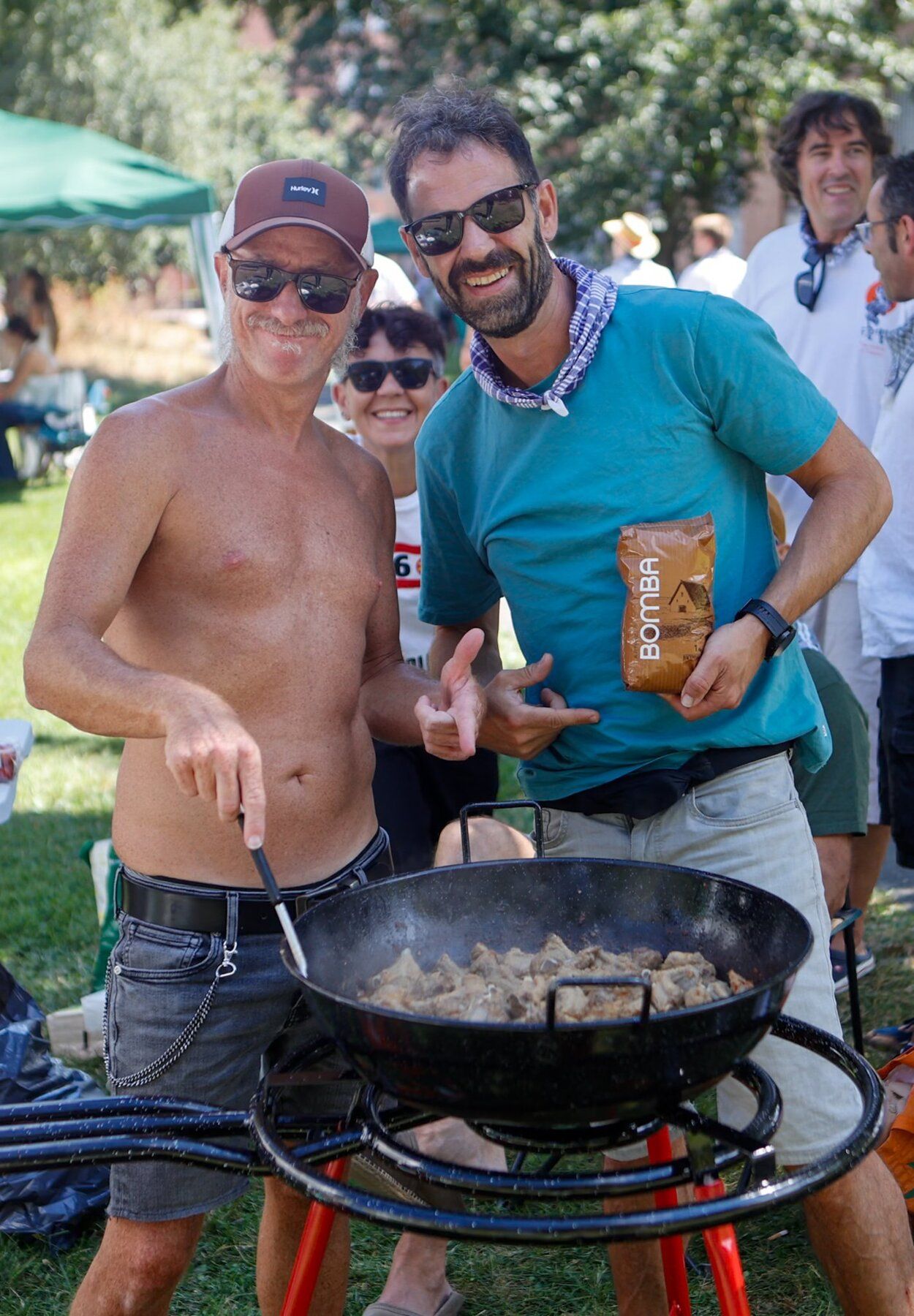 Fotos de los calderetes de fiestas de Mendillorri