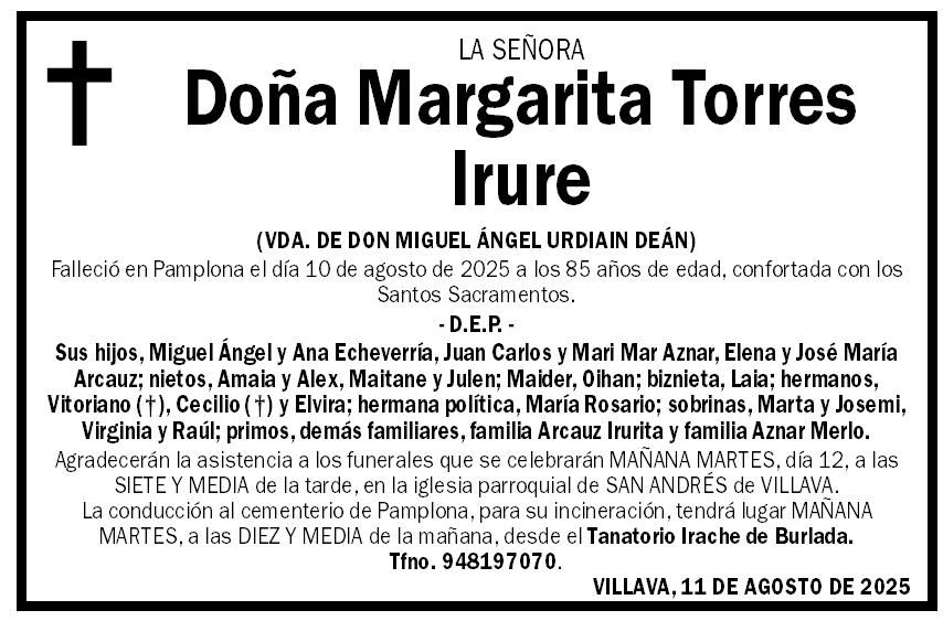 Margarita Torres Irure
