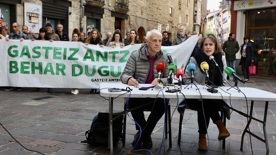 Gasteiz Antzokia "lehenbailehen" abian jartzea eta "sortu duen arazoa" konpon dezala eskatu diote Gasteizko Udalari
