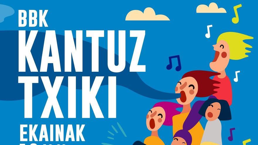 BBKantuz Txiki haur abesbatzen topaketak 100 ahots gazte bilduko ditu larunbatean Bilbon