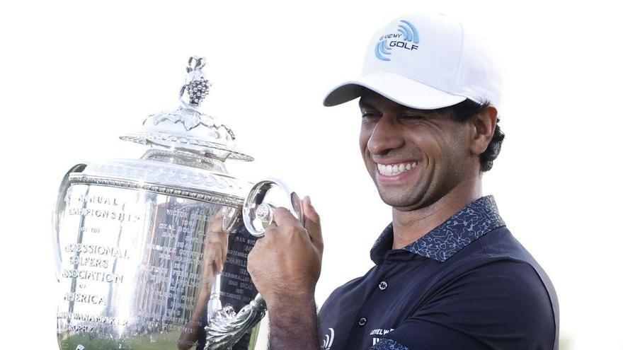 Aaron Rai, el campeón inglés de los guantes negros