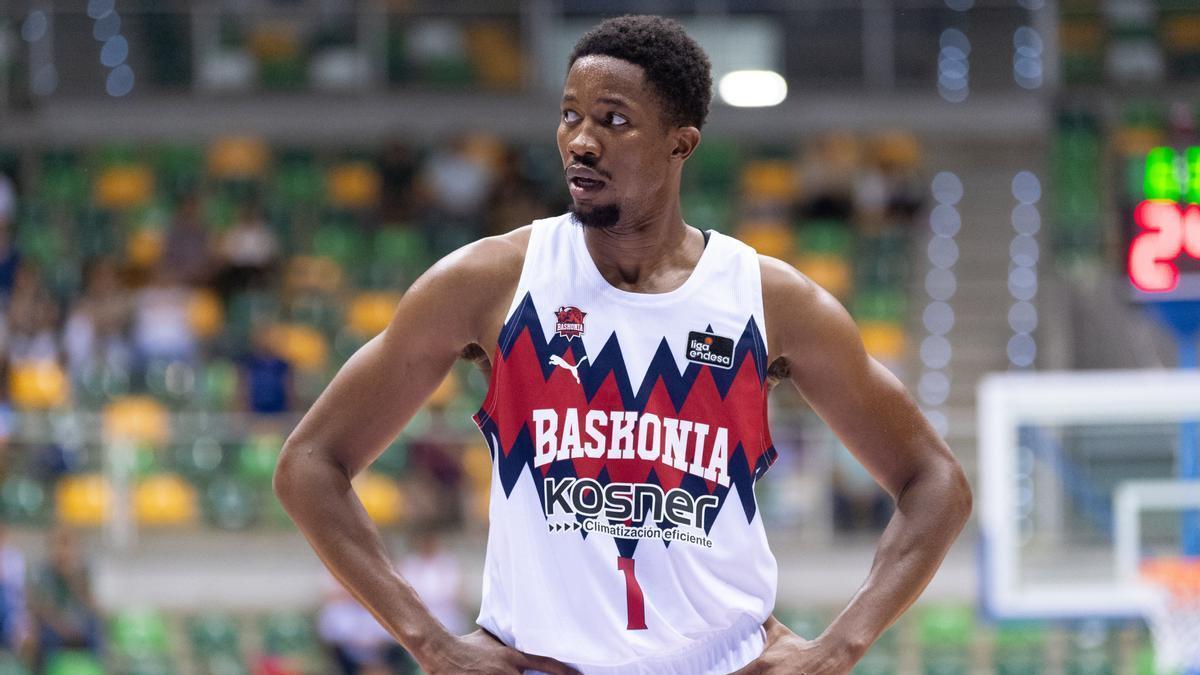 Diakite, durante un amistoso de esta pretemporada