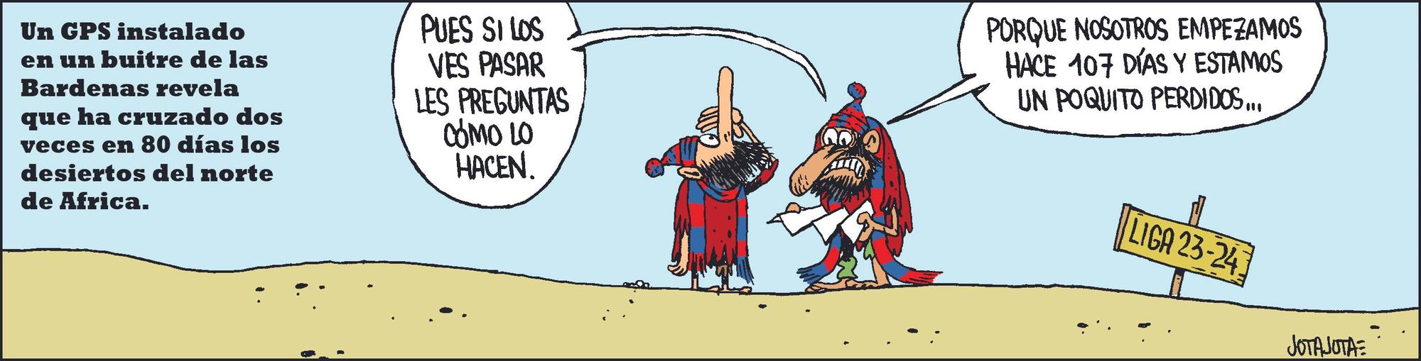 La tira de Jota Jota (27/11/2023)