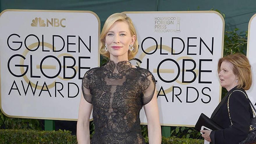 Glamour en la alfombra roja de la 71 edición de los Globos de Oro.
