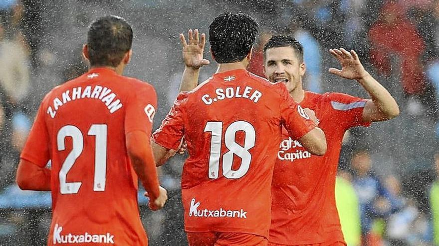 Soler rescata un punto para la Real en Balaídos