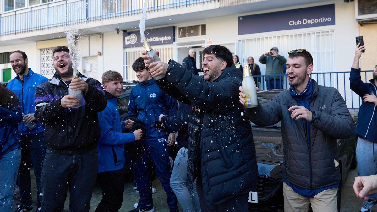 Agraciados con el Primer Premio del Sorteo Extraordinario de Lotería de Navidad 2024