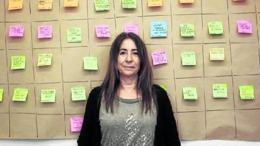 Maite Duque, guionista de Goenkale.