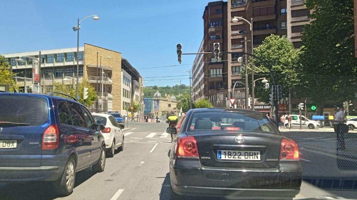 Los semáforos han dejado de funcionar durante la mañana de este jueves.