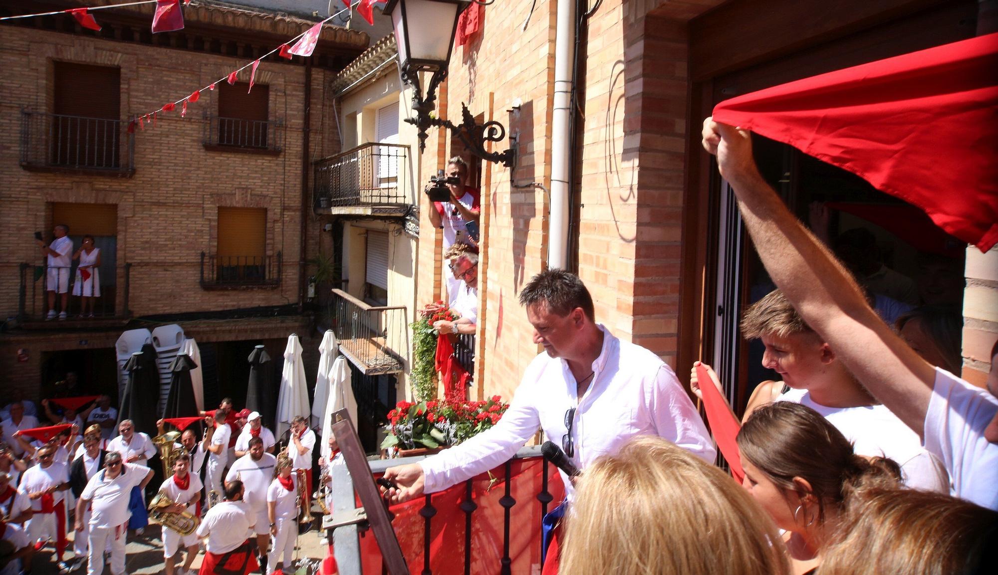Fotos del cohete de Marcilla