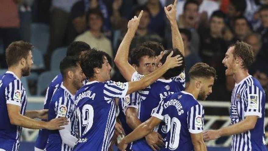 La Real no ha podido con el Valencia(2-3)