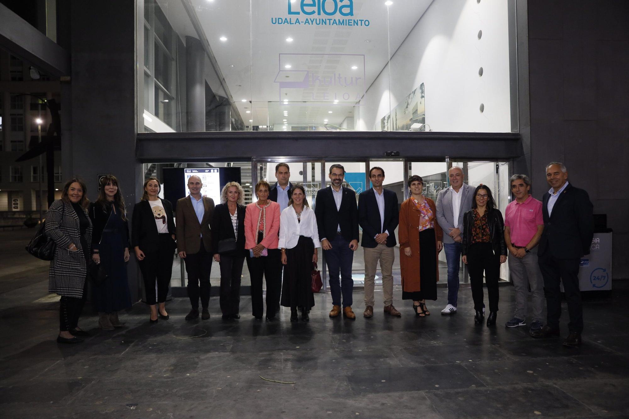 El auditorio de Kultur Leioa fue escenario de los Hemendik Sariak